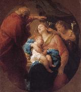 Pompeo Batoni Holy Family with St. John the Baptist china oil painting artist